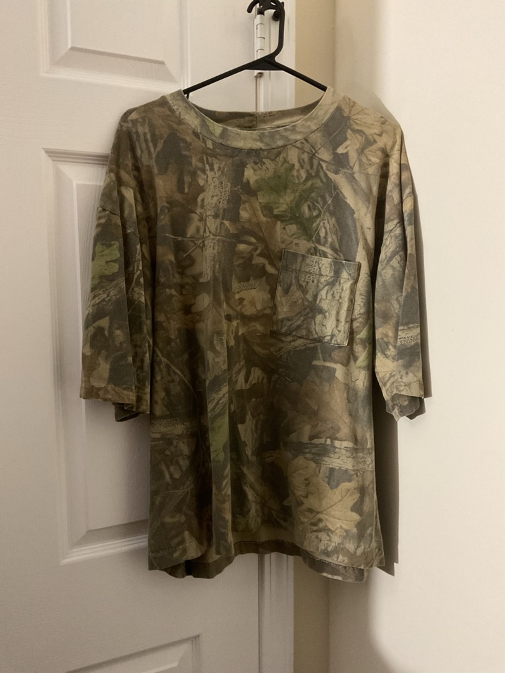 liberty Camouflage Short Sleeve Pocket Tee - Green, Brown, Tan